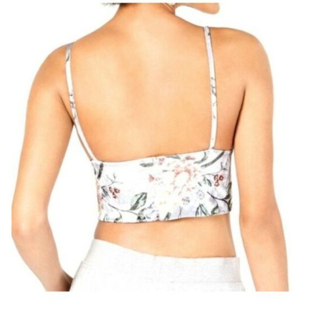 Project 28 NYC Lavander Floral Crushed Velvet Bra. S,M,L - Picture 2 of 7